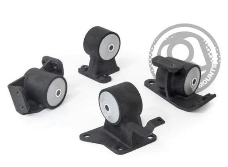 Innovative Mounts 90-99 Toyota MR2 3S / 5S Black Steel Mounts 75A