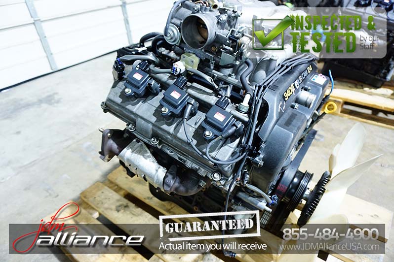 JDM 5VZ-FE 1996–2002 Toyota 3.4L V6 Engine Tacoma/4Runner/T100