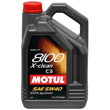 Motul 1L Synthetic Engine Oil 8100 5W40 X-CLEAN C3 -505 01-502 00-505 00-LL04 - view 1