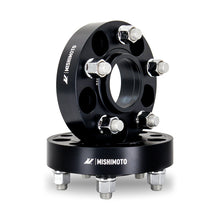 Mishimoto Wheel Spacers - 5x114.3 - 67.1 - 25 - M12 - Black - view 1