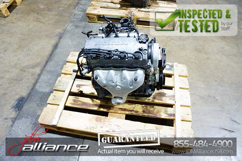JDM D16A 1996–2000 Honda Civic/Del Sol 1.6L SOHC VTEC Engine ZC D15B
