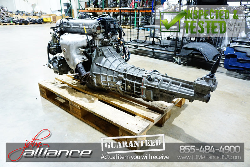 JDM 98-00 Mazda Miata MX-5 BP 1.8L DOHC Engine + 6 Speed Manual Transmission