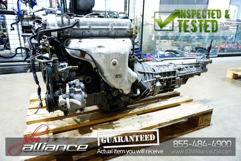 JDM 98-00 Mazda Miata MX-5 BP 1.8L DOHC Engine + 6 Speed Manual Transmission