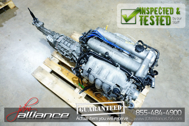 JDM 98-00 Mazda Miata MX-5 BP 1.8L DOHC Engine + 6 Speed Manual Transmission