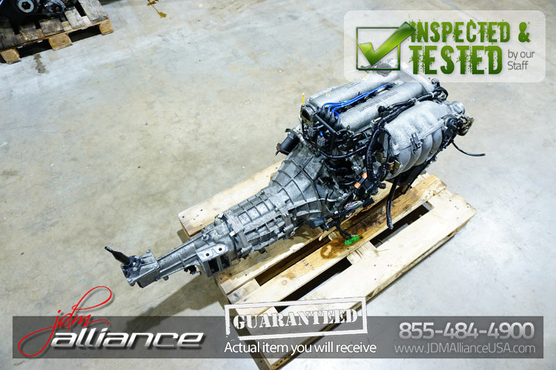 JDM 98-00 Mazda Miata MX-5 BP 1.8L DOHC Engine + 6 Speed Manual Transmission