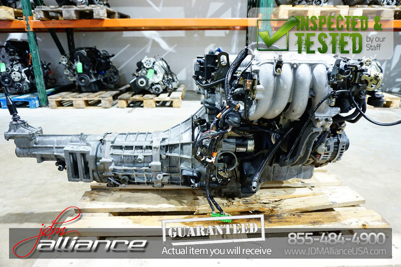 JDM 98-00 Mazda Miata MX-5 BP 1.8L DOHC Engine + 6 Speed Manual Transmission