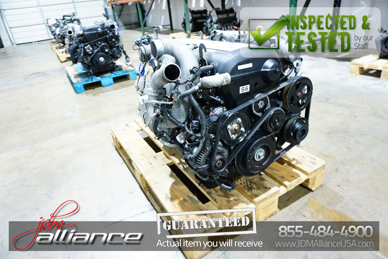 1JZ-GTE Toyota 2.5L Twin Turbo VVT-i Front Sump Engine | JDM 1JZ