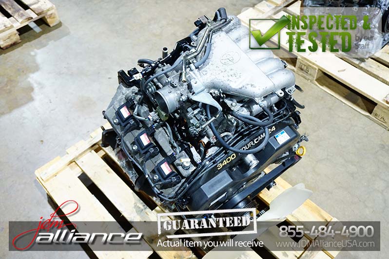 JDM 5VZ-FE 1996–2002 Toyota 3.4L V6 Engine Tacoma/4Runner/T100
