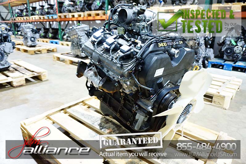 JDM 5VZ-FE 1996–2002 Toyota 3.4L V6 Engine Tacoma/4Runner/T100