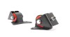 Innovative Mounts 94-97 Mazda MX-5 Miata NA 1.8L Black Steel Mounts 75A (No Trans Mount)