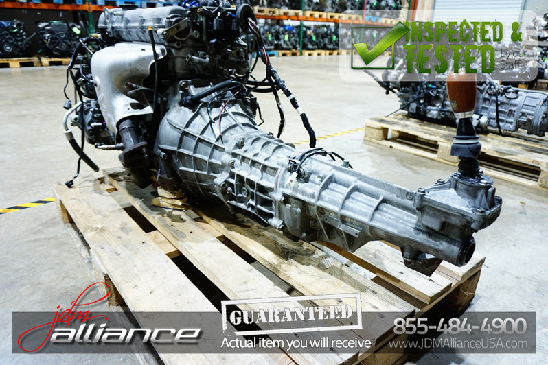 JDM 98-00 Mazda Miata MX-5 BP 1.8L DOHC Engine + 6 Speed Manual Transmission