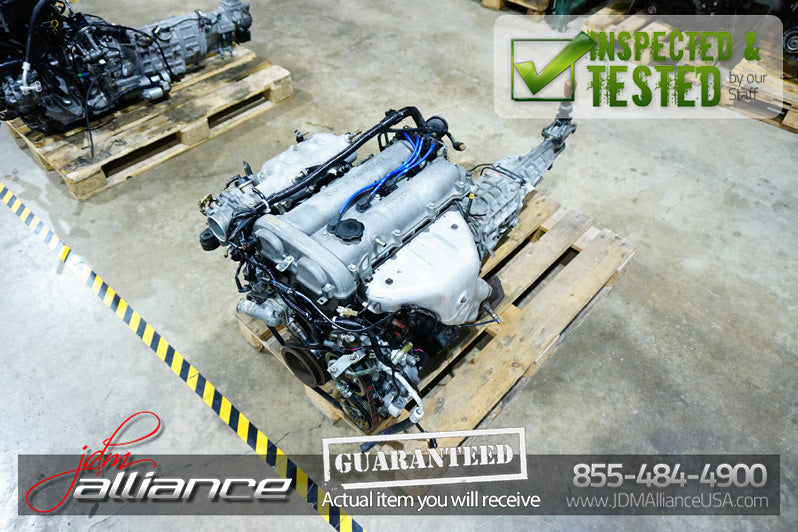 JDM 98-00 Mazda Miata MX-5 BP 1.8L DOHC Engine + 6 Speed Manual Transmission