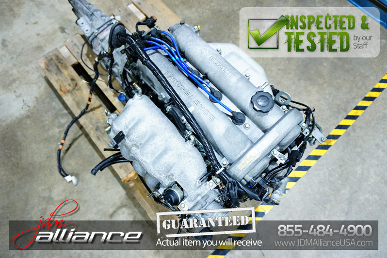 JDM 98-00 Mazda Miata MX-5 BP 1.8L DOHC Engine + 6 Speed Manual Transmission