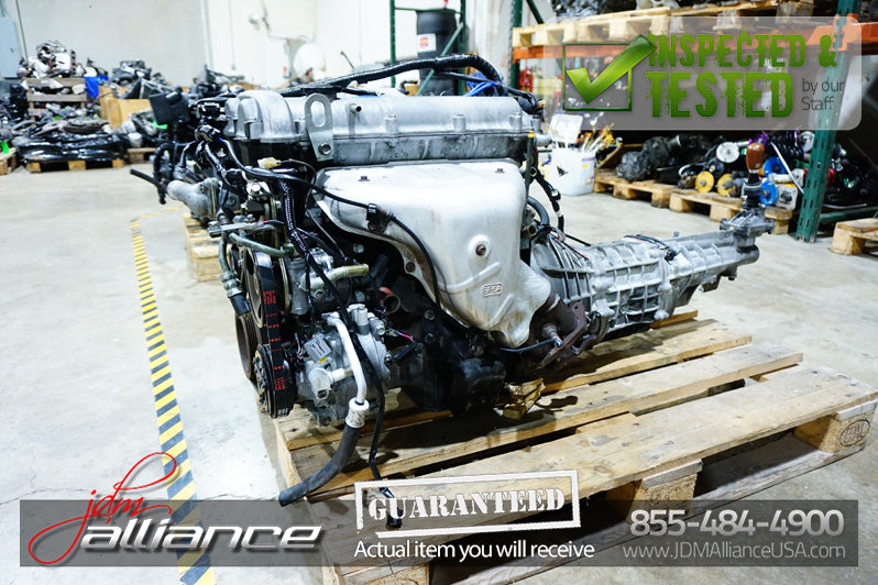 JDM 98-00 Mazda Miata MX-5 BP 1.8L DOHC Engine + 6 Speed Manual Transmission