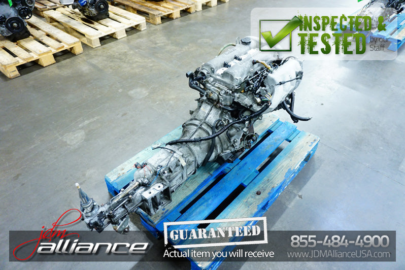 JDM 94-97 Mazda Miata MX-5 BP 1.6L DOHC Engine + 5 Speed Manual Transmission