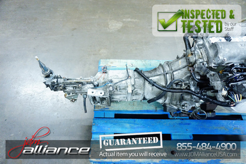 JDM 94-97 Mazda Miata MX-5 BP 1.6L DOHC Engine + 5 Speed Manual Transmission