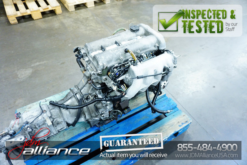 JDM 94-97 Mazda Miata MX-5 BP 1.6L DOHC Engine + 5 Speed Manual Transmission
