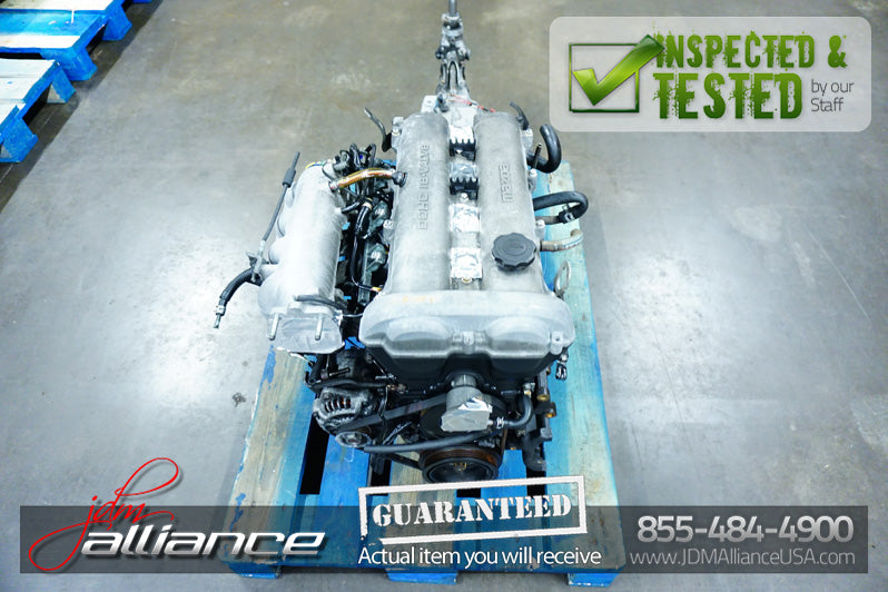 JDM 94-97 Mazda Miata MX-5 BP 1.6L DOHC Engine + 5 Speed Manual Transmission