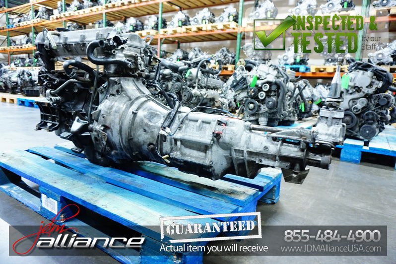 JDM 94-97 Mazda Miata MX-5 BP 1.6L DOHC Engine + 5 Speed Manual Transmission