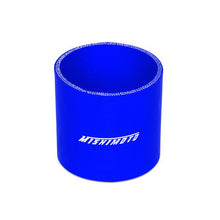 Mishimoto 3.0 Inch Blue Straight Coupler - view 3