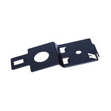Mishimoto 02-07 Subaru Impreza WRX Aluminum Radiator Stay - Anodized Black - view 1