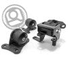 Innovative Mounts 97-01 Honda Prelude H / F-Series Black Steel Mounts 75A