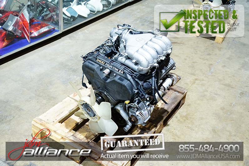 JDM 5VZ-FE 1996–2002 Toyota 3.4L V6 Engine Tacoma/4Runner/T100