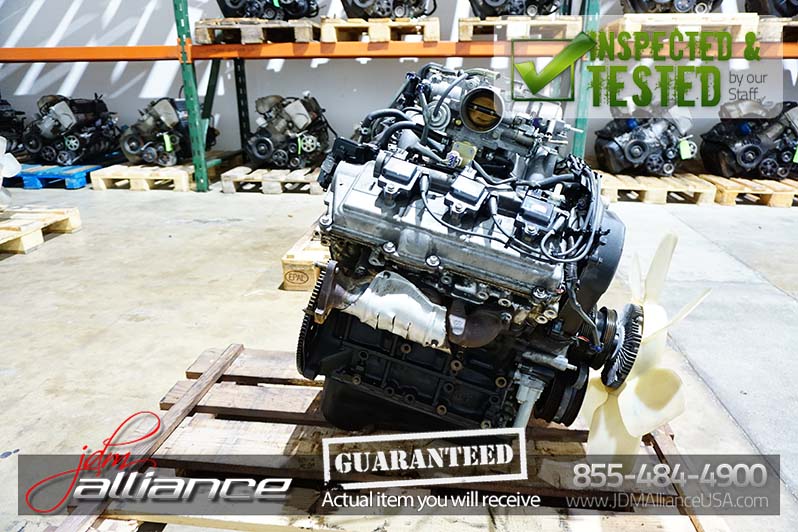 JDM 5VZ-FE 1996–2002 Toyota 3.4L V6 Engine Tacoma/4Runner/T100