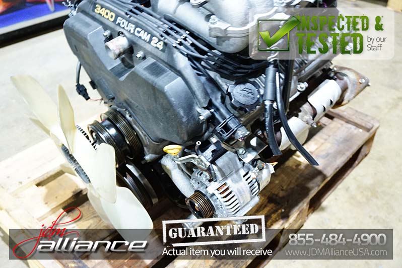 JDM 5VZ-FE 1996–2002 Toyota 3.4L V6 Engine Tacoma/4Runner/T100