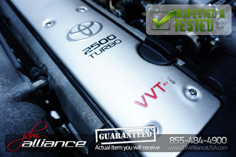 JDM 1JZ-GTE Toyota 2.5L Twin Turbo VVT-i Front Sump Engine