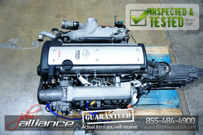 JDM 1JZ-GTE Toyota 2.5L Twin Turbo VVT-i Front Sump Engine