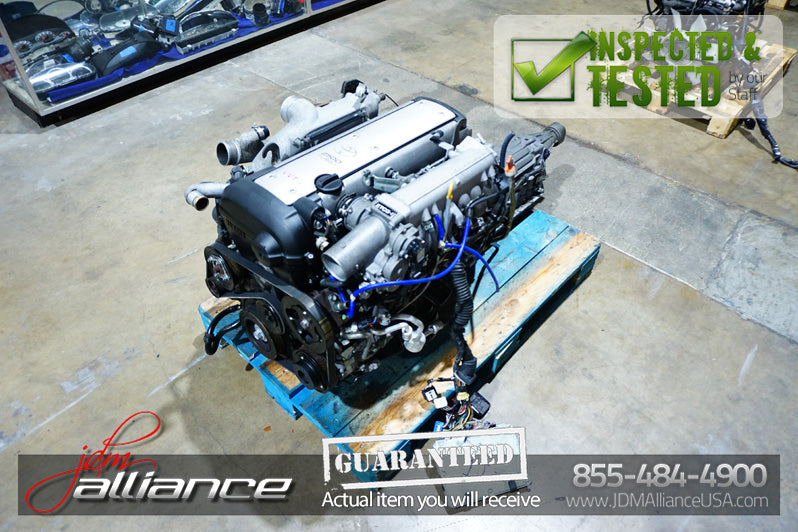 JDM 1JZ-GTE Toyota 2.5L Twin Turbo VVT-i Front Sump Engine