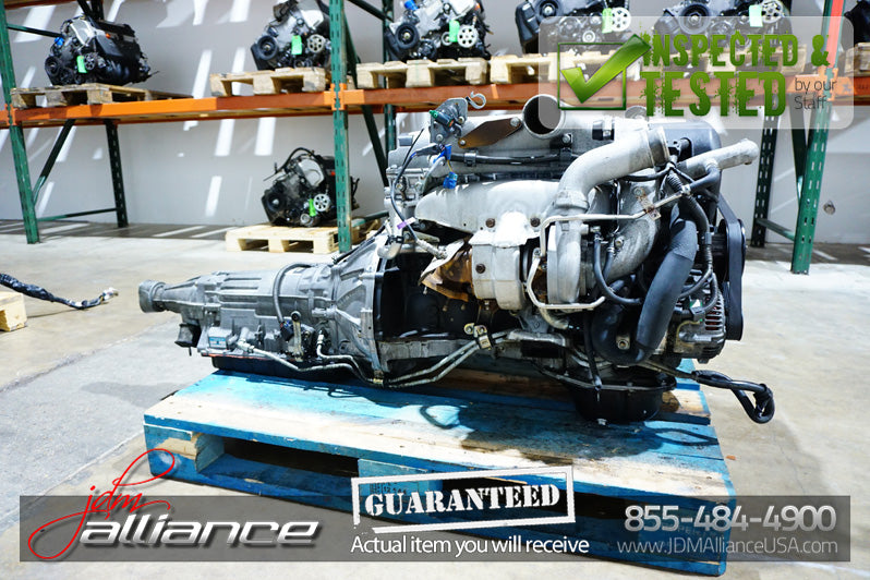 JDM 1JZ-GTE Toyota 2.5L Twin Turbo VVT-i Front Sump Engine