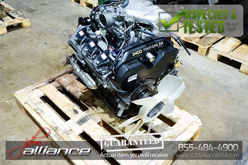 JDM 5VZ-FE 1996–2002 Toyota 3.4L V6 Engine Tacoma/4Runner/T100