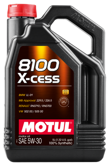 Motul Synthetic Engine Oil 8100 5W30 X-CESS 5L - view 1