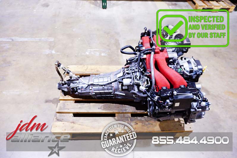 JDM 17-20 SUBARU BRZ FA20 RED TOP MOTOR 2.0L 6-SP MANUAL TRANS 42K FRS 86 SCION - JDM Alliance LLC
