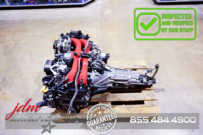 JDM 17-20 SUBARU BRZ FA20 RED TOP MOTOR 2.0L 6-SP MANUAL TRANS 42K FRS 86 SCION - JDM Alliance LLC