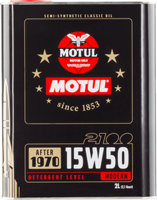 Motul 15W50 Classic 2100 Oil - 10x2L - view 1