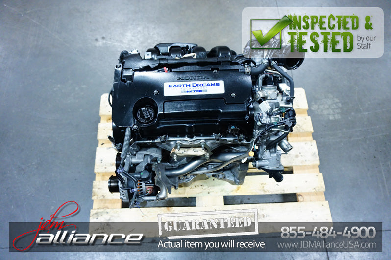 JDM 13-17 Honda Accord K24W 2.4L DOHC i-VTEC Engine Earth Dreams