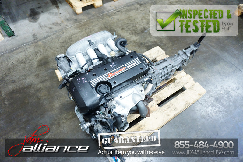 JDM 98-05 Toyota 3SGE 2.0L DOHC Dual VVTi Engine Altezza + 6 spd Transmission