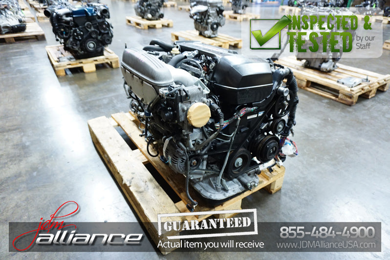 JDM 98-05 Toyota 3SGE 2.0L DOHC Dual VVTi Engine Altezza + 6 spd Transmission