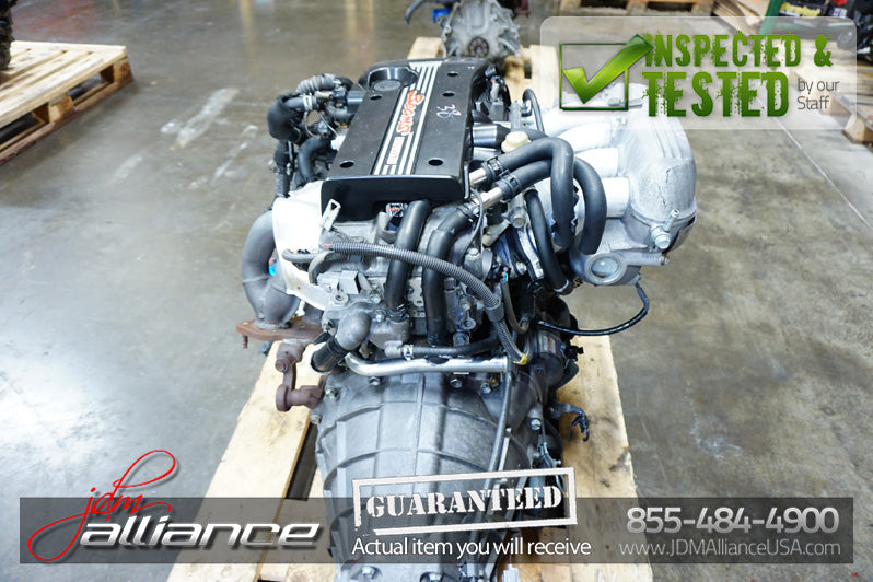 JDM 98-05 Toyota 3SGE 2.0L DOHC Dual VVTi Engine Altezza + 6 spd Transmission