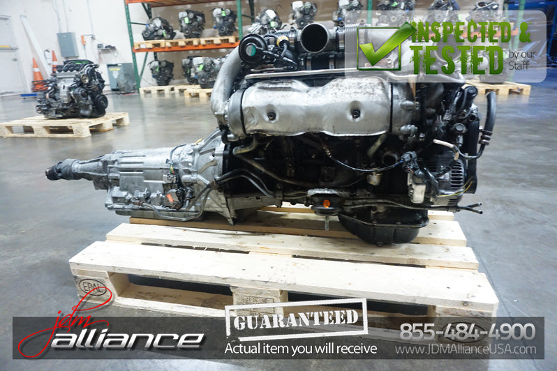 JDM Toyota 1JZ-GTE Twin Turbo 2.5L DOHC *Front Sump* Engine 1JZ