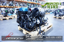 JDM Toyota 2JZ-GTE 3.0L DOHC Twin Turbo VVTi Engine Transmission ECU Supra - view 2