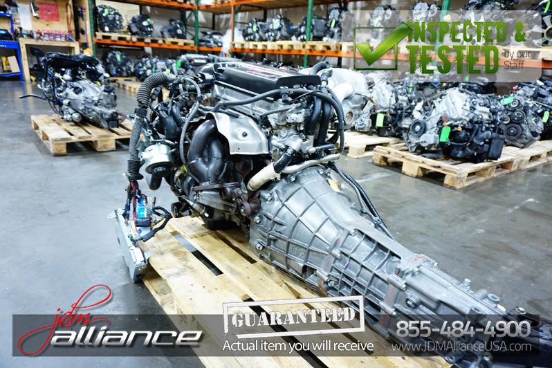 JDM 98-05 Toyota 3SGE 2.0L DOHC Dual VVTi Beams Engine + 6 spd Transmission