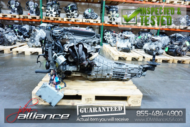 JDM 98-05 Toyota 3SGE 2.0L DOHC Dual VVTi Beams Engine + 6 spd Transmission