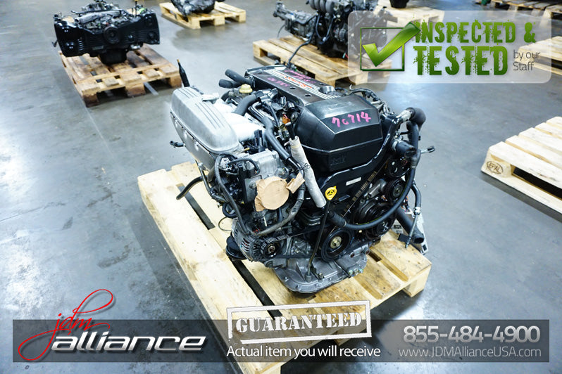 JDM 98-05 Toyota 3SGE 2.0L DOHC Dual VVTi Beams Engine + 6 spd Transmission