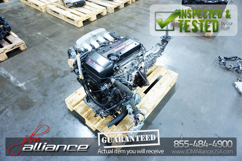 JDM 98-05 Toyota 3SGE 2.0L DOHC Dual VVTi Beams Engine + 6 spd Transmission