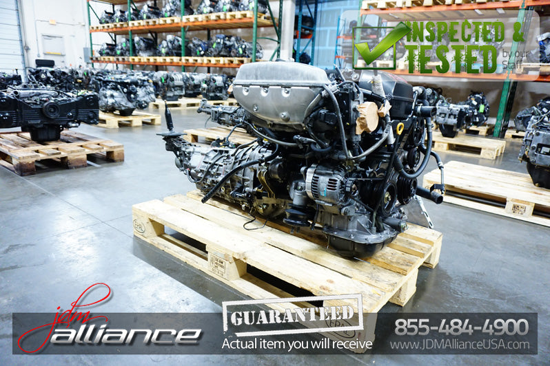 JDM 98-05 Toyota 3SGE 2.0L DOHC Dual VVTi Beams Engine + 6 spd Transmission