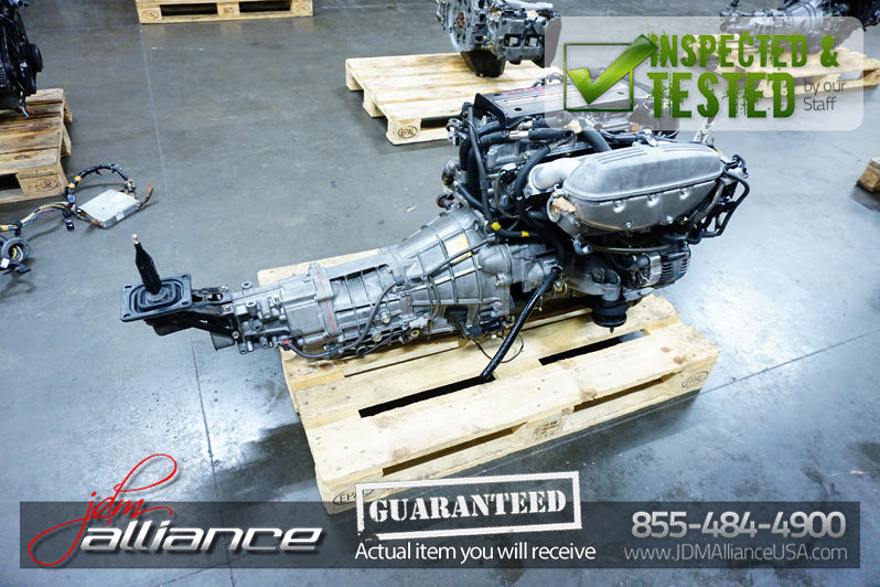 JDM 98-05 Toyota 3SGE 2.0L DOHC Dual VVTi Beams Engine + 6 spd Transmission